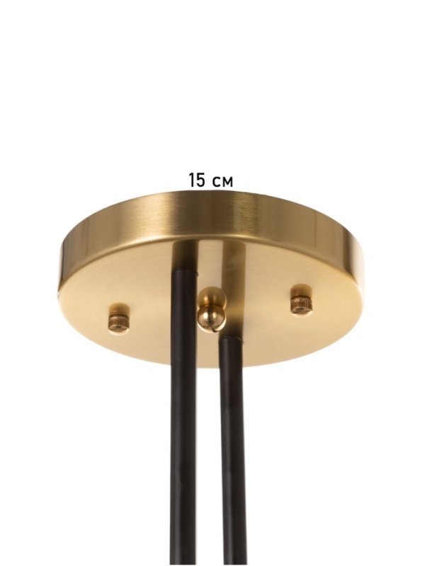 Люстра Люстра "Лора" 4х40Вт Е27 латунь 58х58х37см