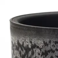Кашпо со вставкой 1 л d15 см h14см МИКРИТ серый слайн