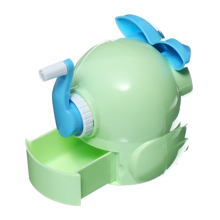 Точилка механическая с контейнером Сова Светло-зеленая