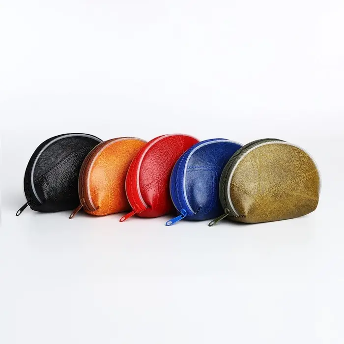 Кошелёк монетница женская на молнии, цвет МИКС Кошелёк монетница женская на молнии, цвет МИКС