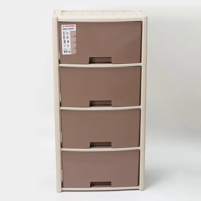 Комод 4-х секционный &laquo;Колорит&raquo;, МИКС
