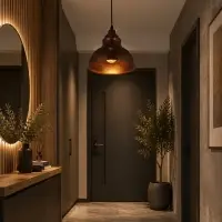 Светильник подвесной BayerLux &laquo;Серво&raquo;, E27, 60 Вт, 19.5&times;19.5&times;18 см, цвет бронза