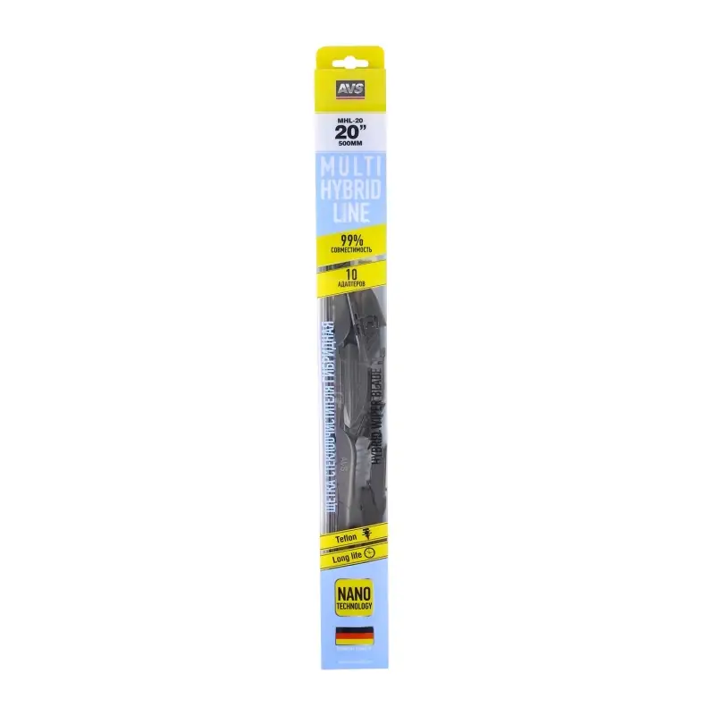 Щетка стеклоочистителя AVS Multi Hybrid Line (10 в 1) MHL-20 (50 см)