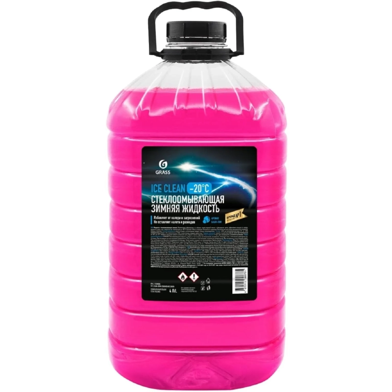 Жидкость незамерзающаz Ice Clean&nbsp;-20&deg;C Grass, 4л 4 штуки/уп