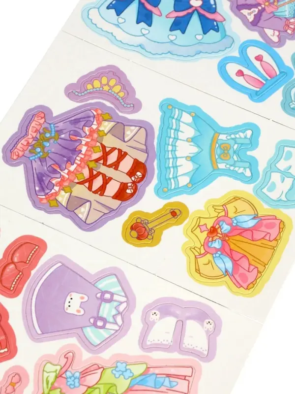 Магнитный набор &laquo;Модница&raquo; блестящий