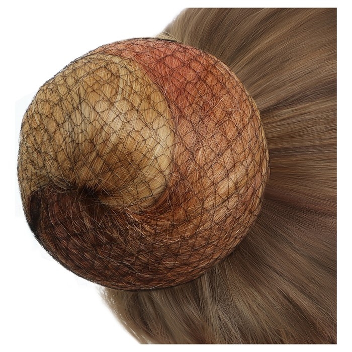 Сетка для волос Grace Dance, паутинка, 30 см, цвет чёрный Сетка для волос Grace Dance, паутинка, 30 см, цвет чёрный