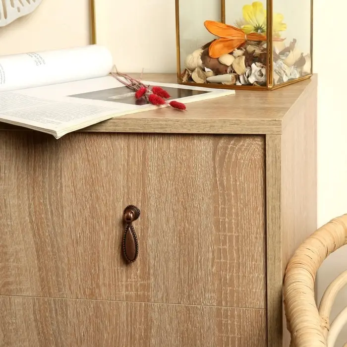 Ручка-кнопка ТУНДРА РК025АС, цвет медь