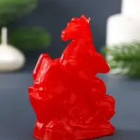 Свеча декоративная &laquo;Лошадка-Пегас&raquo; 3.5&times;6.5&times;8 см, красный