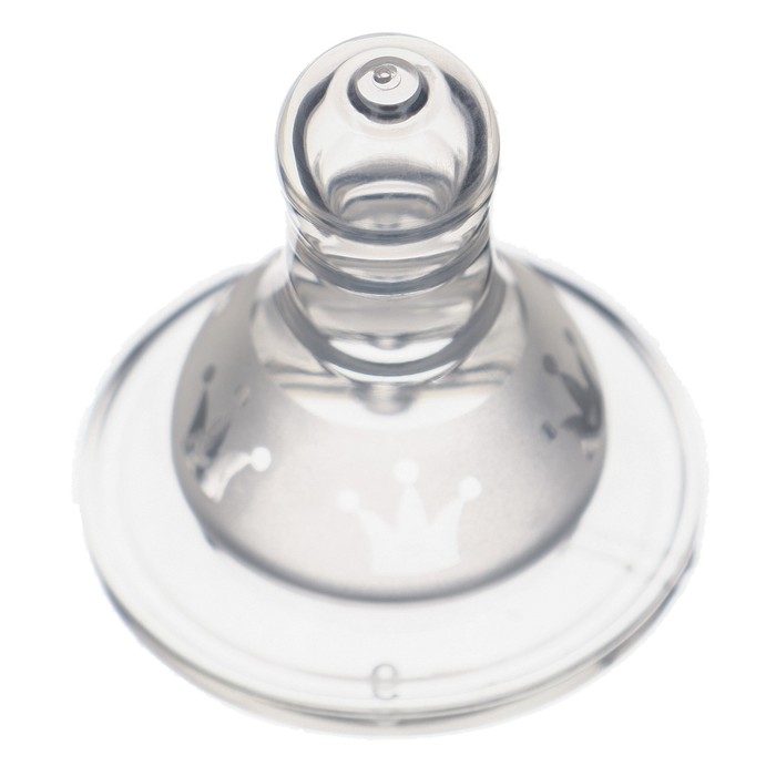 Соска на  бутылочку, антиколиковая, от 6 мес., M&B  Соска на  бутылочку, антиколиковая, от 6 мес., M&B "Корона", классическое горло,  быстрый поток, 2+1 шт