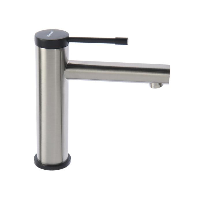 Смеситель для раковины Accoona A96112А, 1-рычажный, латунь, картридж 35мм, h=18см, сатин Смеситель для раковины Accoona A96112А, 1-рычажный, латунь, картридж 35мм, h=18см, сатин