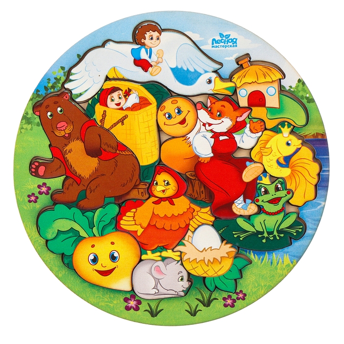 Головоломка «Русские народные сказки» Головоломка «Русские народные сказки»