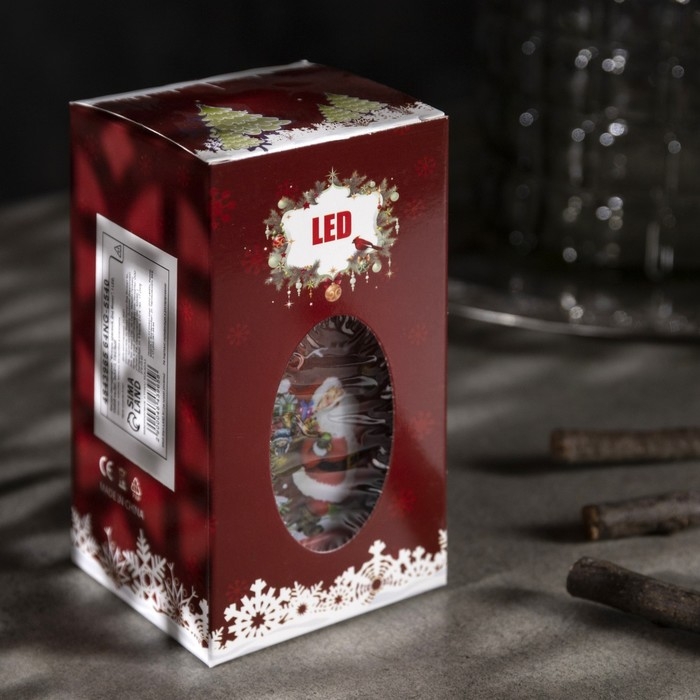 Светодиодная фигура «Фонарь с Дедом Морозом» 6 × 13 × 6 см, пластик, батарейки AG13х3 (в комплекте), свечение тёплое белое Светодиодная фигура «Фонарь с Дедом Морозом» 6 × 13 × 6 см, пластик, батарейки AG13х3 (в комплекте), свечение тёплое белое