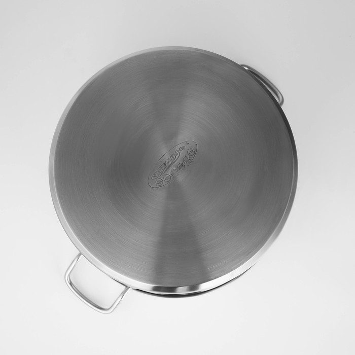 Кастрюля «Общепит», 15 л, d=30 см, h=22 см, капсульное дно, индукция Кастрюля «Общепит», 15 л, d=30 см, h=22 см, капсульное дно, индукция