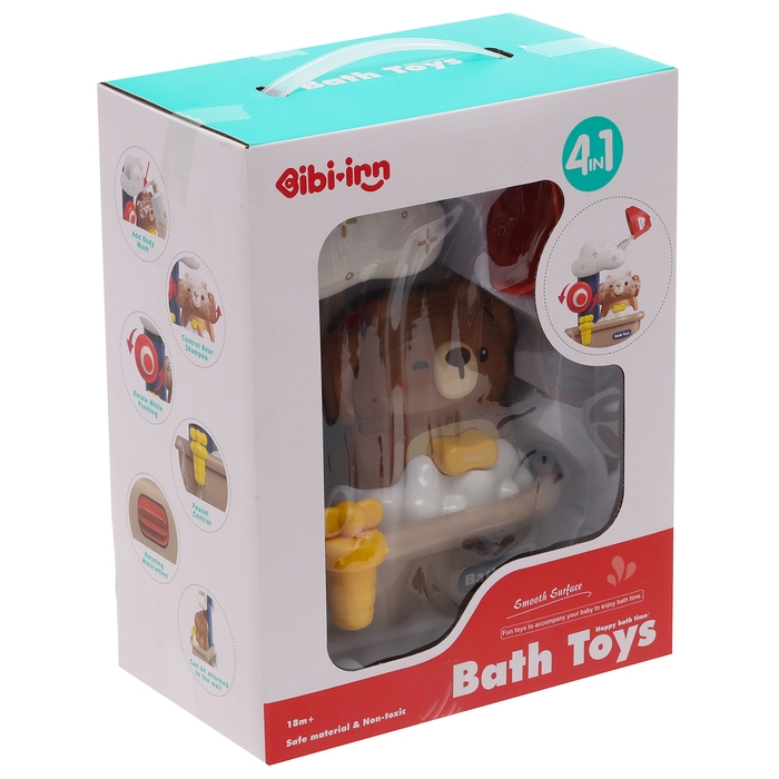 Лейка для ванны на присоске «Медвежонок» Лейка для ванны на присоске «Медвежонок»