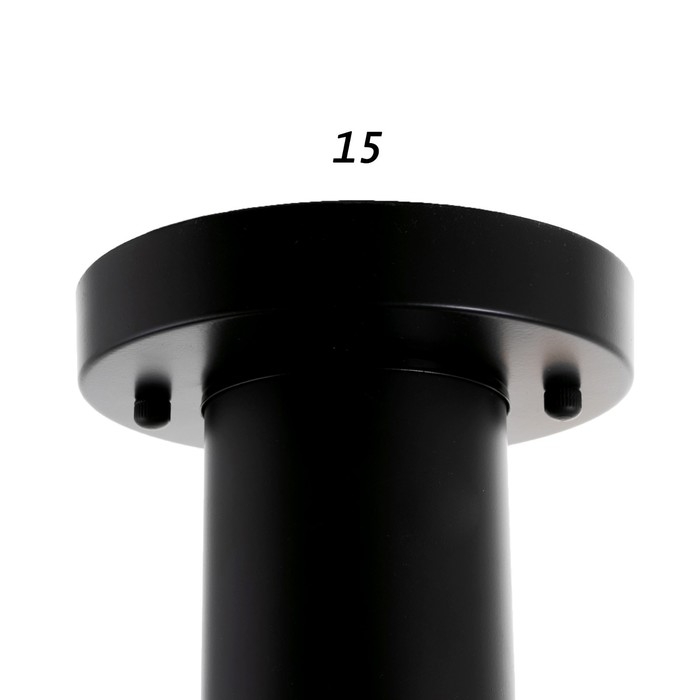 Люстра 2233/8BK E27 40Вт черно-золотой 108х108х20 см BayerLux