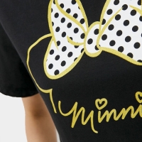 Футболка «Minnie» Минни Маус, цвет чёрный