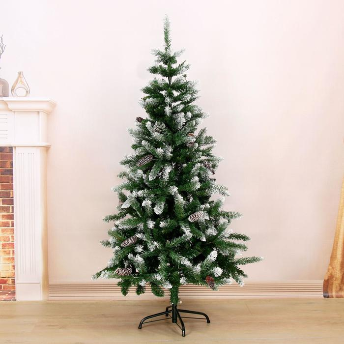 Ёлка  Ёлка "Шик иней" 150 см d нижнего яруса 90 см 448 веток