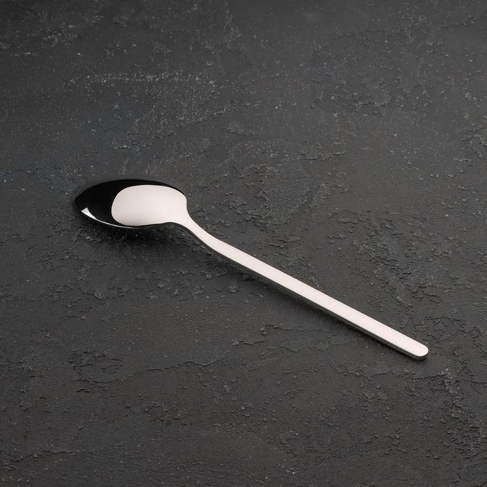 Ложка столовая из нержавеющей стали Magistro «Олин», длина 20,6 см, цвет серебряный Ложка столовая из нержавеющей стали Magistro «Олин», длина 20,6 см, цвет серебряный