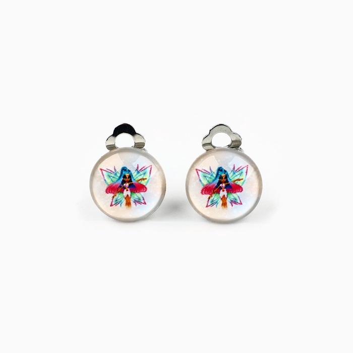 Клипсы детские, 1 х 1,4 х 1,8 см, МИКС Клипсы детские, 1 х 1,4 х 1,8 см, МИКС