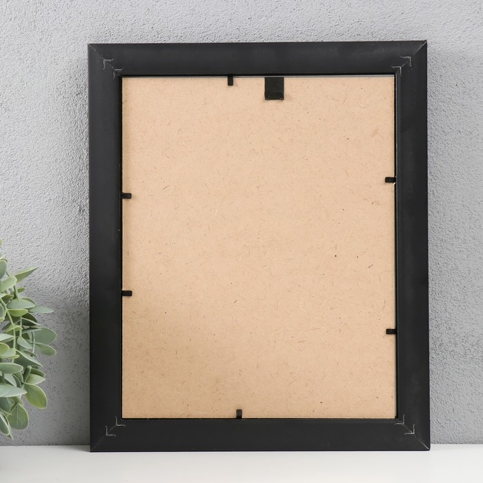 Фоторамка пластик Фоторамка пластик "МИРАМ" 20х25 см серебро (пластиковый экран)