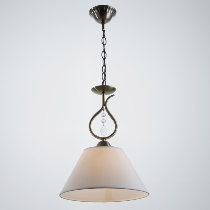 Люстра Люстра "Несса" 1хЕ14 40т бронза 26х26х30 см