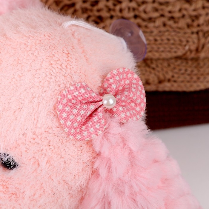 Мягкая игрушка «Зайка», 26 см, цвет розовый