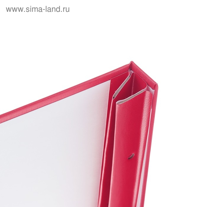 Папка Папка "Выпускная квалификационная работа" бумвинил, гребешки/сутаж, без бумаги, цвет красный (вместимость до 300 листов)
