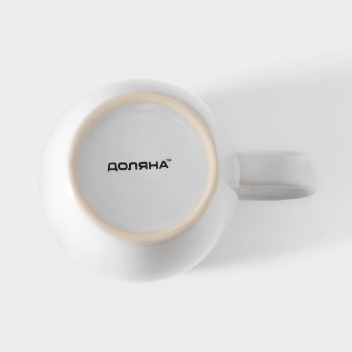Кружка керамическая Доляна «Классика», 680 мл, 14×10×12,6 см, цвет белый Кружка керамическая Доляна «Классика», 680 мл, 14×10×12,6 см, цвет белый