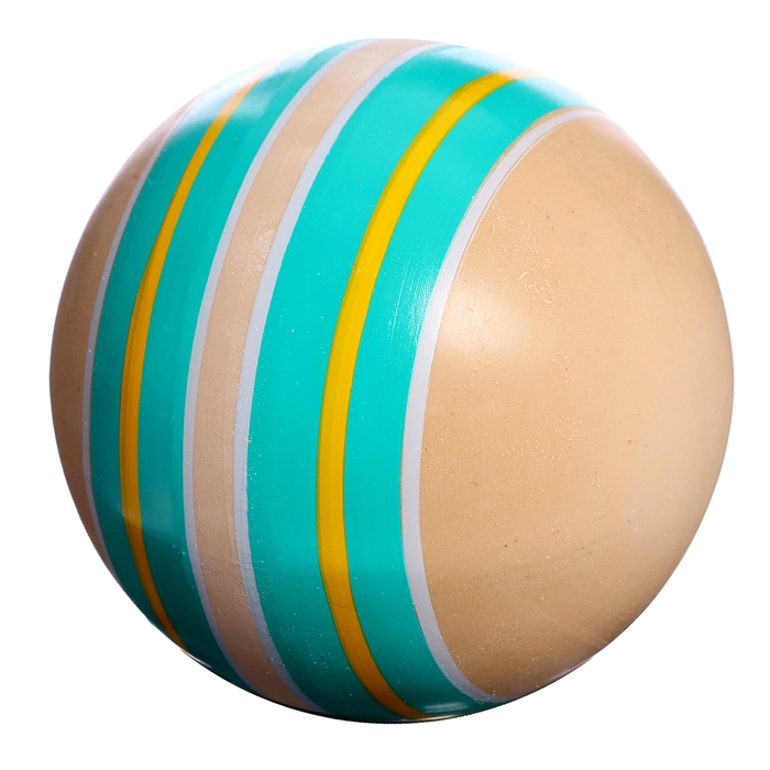 Мяч резиновый, диаметр 100 мм, эко, ручное окрашивание Мяч резиновый, диаметр 100 мм, эко, ручное окрашивание