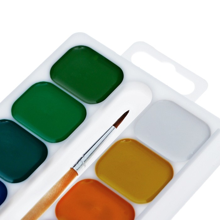 Акварель Луч  Акварель Луч "Классика", 18 цветов, с кистью