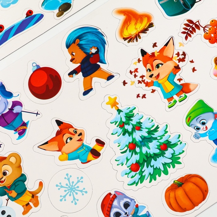 Магнитная игра Магнитная игра "Изучаем времена года" 28 *20