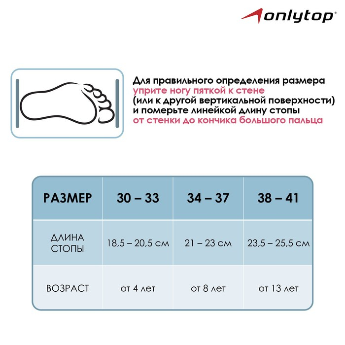 Роликовые коньки раздвижные ONLYTOP, р. 30-33, колёса PVC 64 мм Роликовые коньки раздвижные ONLYTOP, р. 30-33, колёса PVC 64 мм