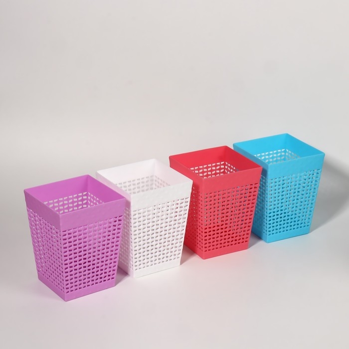 Органайзер - подставка для хранения маникюрных/косметических принадлежностей, 12 × 9 × 9 см, цвет МИКС Органайзер - подставка для хранения маникюрных/косметических принадлежностей, 12 × 9 × 9 см, цвет МИКС