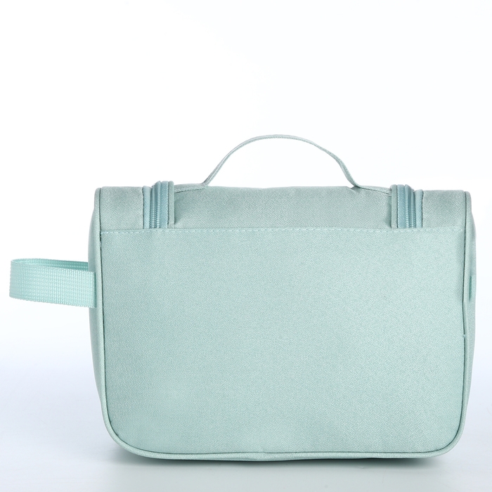 Косметичка на молнии, цвет мятный Косметичка на молнии, цвет мятный