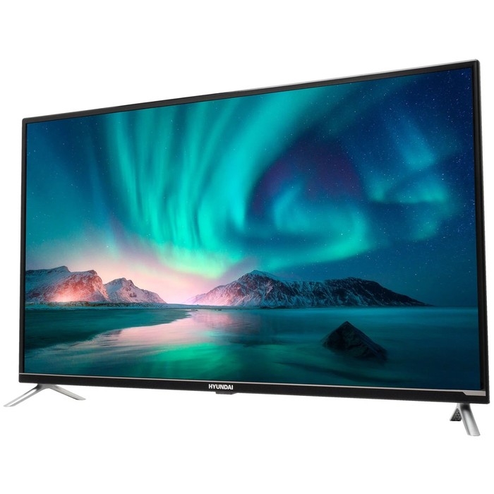 Телевизор Hyundai H-LED43BU7008, 43 Телевизор Hyundai H-LED43BU7008, 43",3840x2160, DVB/T2/C/S/S2, HDMI 3, USB2, Smart TV,черный