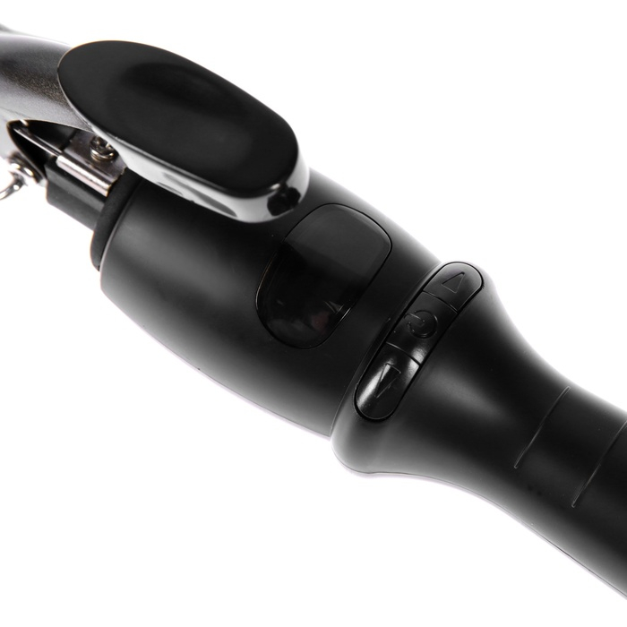 Плойка Luazon LW-23, 65 Вт, керамическое покрытие, d=9 мм, 230°С, черная Плойка Luazon LW-23, 65 Вт, керамическое покрытие, d=9 мм, 230°С, черная