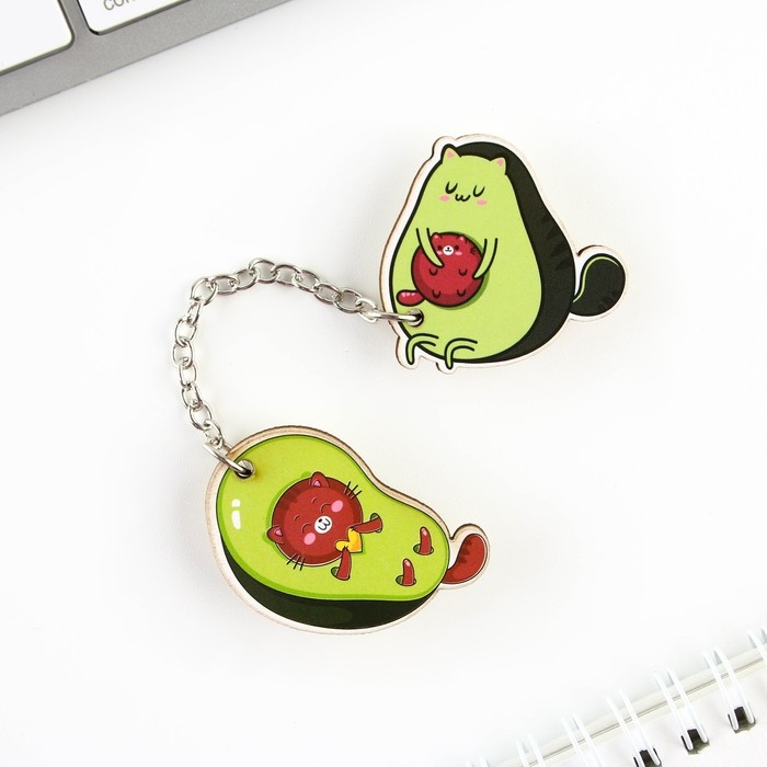 Набор значков «Ты моя идеальная парочка», 8 х 12 см Набор значков «Ты моя идеальная парочка», 8 х 12 см