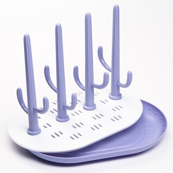 Сушилка для детских бутылочек, цвет фиолетовый Сушилка для детских бутылочек, цвет фиолетовый