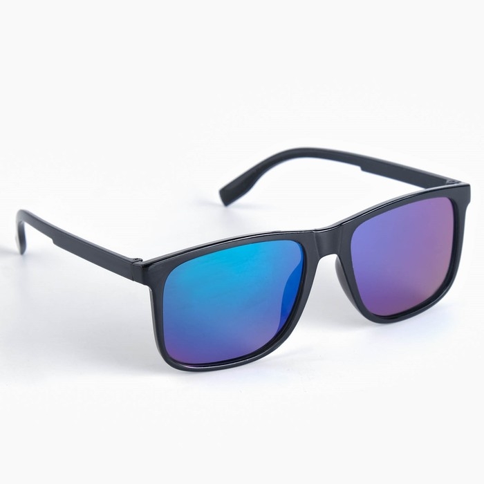 Очки солнцезащитные OneSun, uv 400, 14.7 х 14.7 х 4.9 см, линза 4.3 х 5.3 см, синие Очки солнцезащитные OneSun, uv 400, 14.7 х 14.7 х 4.9 см, линза 4.3 х 5.3 см, синие