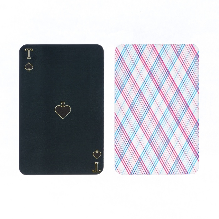 Карты игральные  Карты игральные "Классические", 36 шт, карта 7.5 х 5 см, , картон, 230 гр/м2, черные