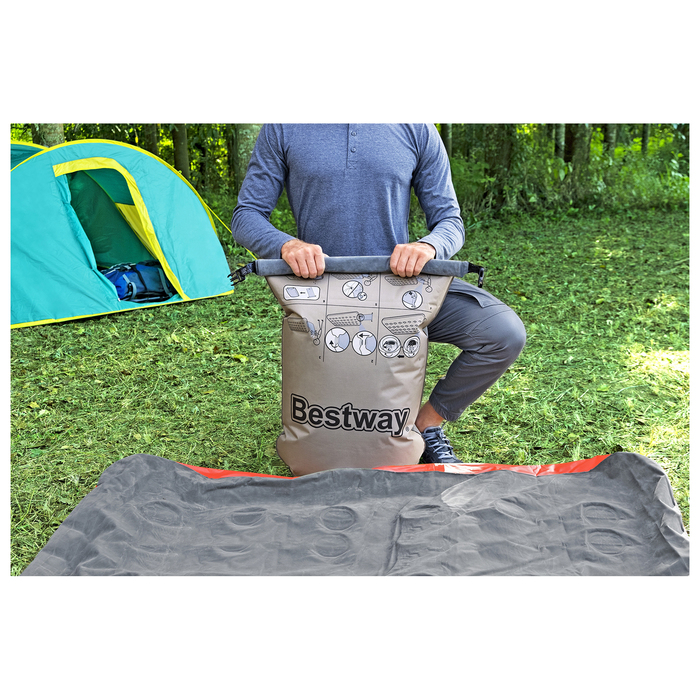 Матрас надувной Roll & Relax, 203 x 152 x 22 см, 67703 Bestway Матрас надувной Roll & Relax, 203 x 152 x 22 см, 67703 Bestway