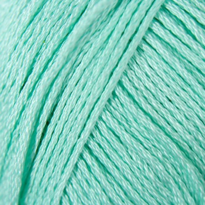 Пряжа Пряжа "Детский хлопок" 100%мерсеризованный хлопок 330м/100гр (411-Мята)