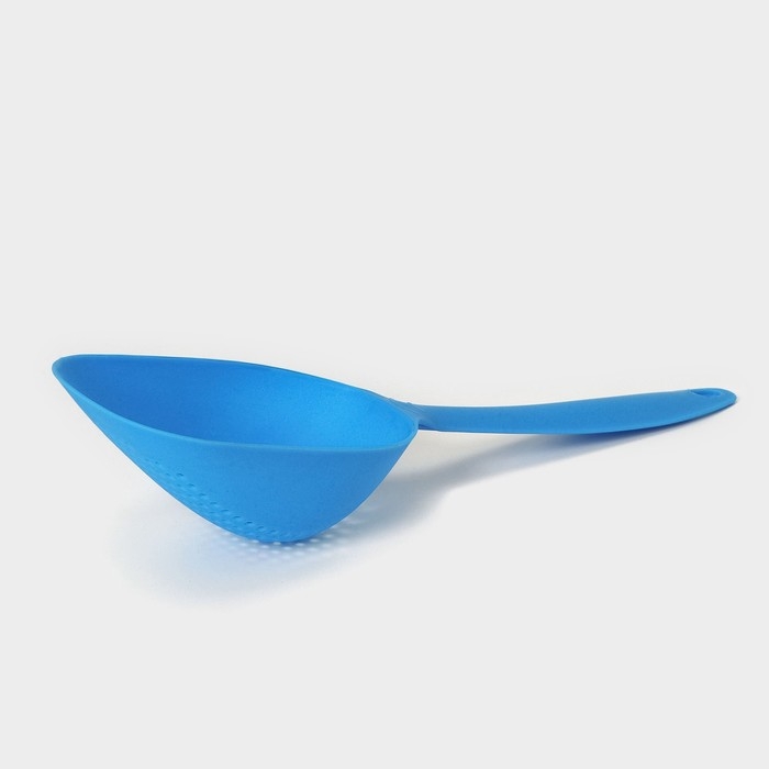 Шумовка прямоугольная Доляна, 34 см, цвет МИКС Шумовка прямоугольная Доляна, 34 см, цвет МИКС