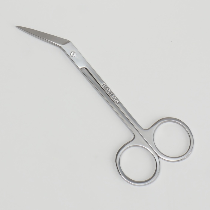 Ножницы педикюрные, фигурные, загнутые, широкие, 12 см Ножницы педикюрные, фигурные, загнутые, широкие, 12 см