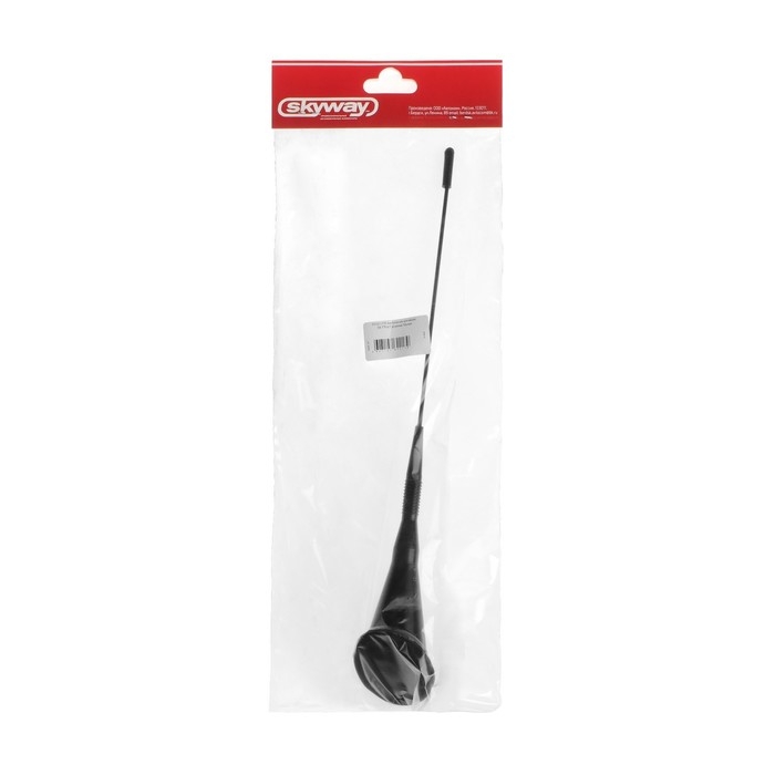 Антенна декоративная Skyway, 27 см, основание 70 x 50 мм, черный , S00201009 Антенна декоративная Skyway, 27 см, основание 70 x 50 мм, черный , S00201009