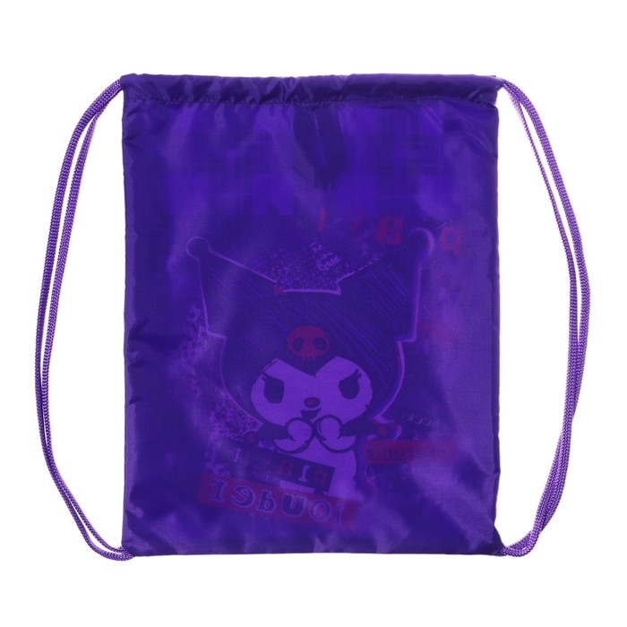 Мешок для обуви 470 х 370 мм, Kuromi, полиэстер 210D Мешок для обуви 470 х 370 мм, Kuromi, полиэстер 210D