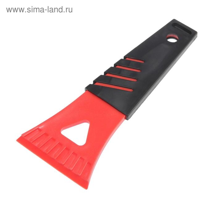 Скребок для льда TORSO, ширина 7 см, красно-черный Скребок для льда TORSO, ширина 7 см, красно-черный