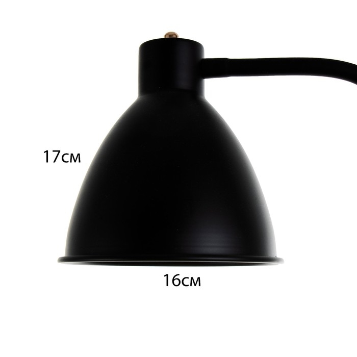 Торшер 19118/1BK E27 40Вт черный 23х159 см