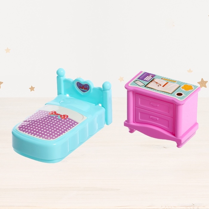 Игровой набор «Дом-машина Ксении» с мебелью и аксессуарами Игровой набор «Дом-машина Ксении» с мебелью и аксессуарами