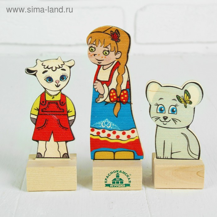 Набор  Набор "Ширма для кукольного театра", ширма: 88 × 60 см